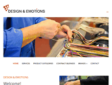 Tablet Screenshot of design-emotions.com